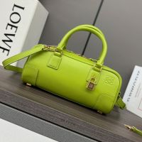 Loewe Amazona 23 Cropped Bag In Nappa Calfskin Mint Green