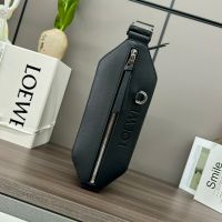 Loewe Convertible Sling In Classic Calfskin Black