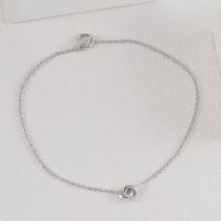 Loewe Donut Link Necklace In Metal Silver