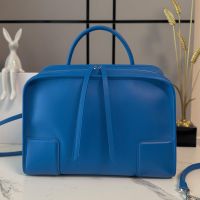 Loewe Large Amazona 180 Bag In Soft Calfskin Royal Azur