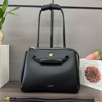 Loewe Medium Madrid Bag In Supple Calfskin Black