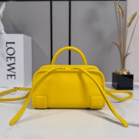 Loewe Mini Amazona 180 Bag In Soft Calfskin Daisy Yellow