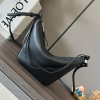 Loewe Mini Hammock Hobo In Classic Calfskin Black