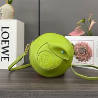 Loewe Snake Bag In Smooth Calfskin Mint Green