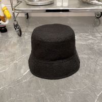 Loewe Reversible Anagram Bucket Hat Jacquard and Nylon In Black