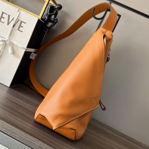 Loewe Anton Sling In Soft Grained Calfskin Brown