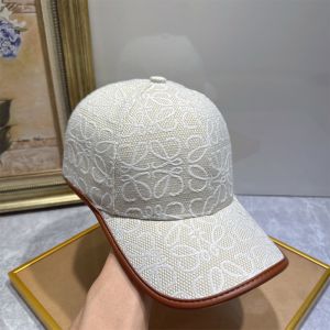 Loewe Anagram Baseball Cap In Jacquard White
