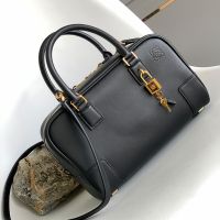 Loewe Amazona 23 Bag In Nappa Calfskin Black