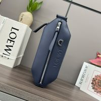 Loewe Convertible Sling In Classic Calfskin Navy Blue