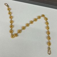 Loewe Donut Chain Strap In Acetate Yellow