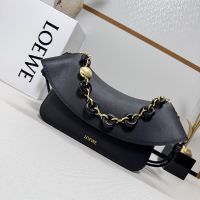 Loewe Medium Ola Bag In Smooth Calfskin Black