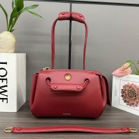 Loewe Small Madrid Bag In Supple Calfskin Red